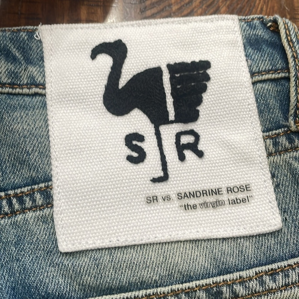 FREE PEOPLE x Sandrine Rose Butterfly Straight Leg Jeans - Picture 7 of 10